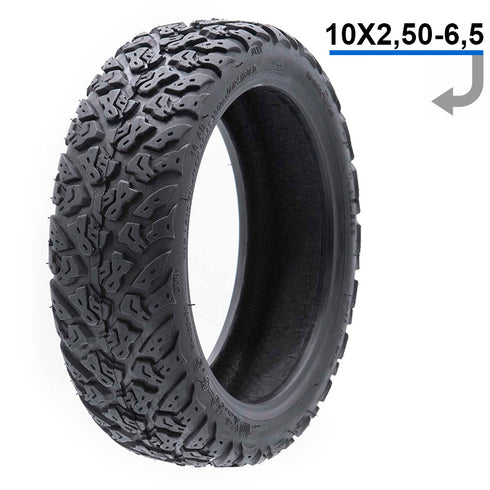 PNEUMATICO TUBELESS 10x2.50-6.5 per JEEP ADVENTURER/JEEP CAMOU e altri